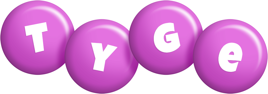 Tyge candy-purple logo