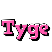 Tyge girlish logo