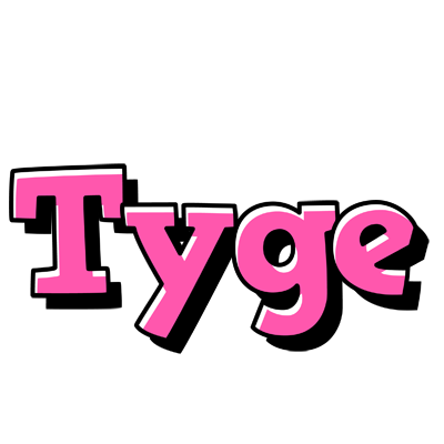 Tyge girlish logo