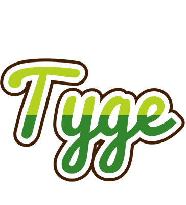 Tyge golfing logo