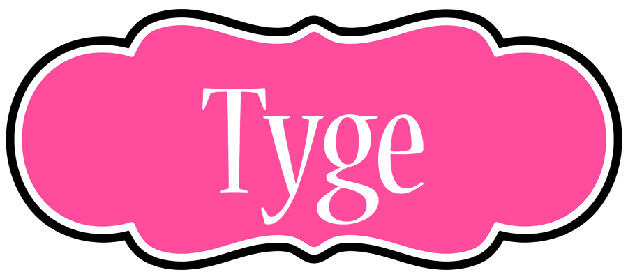 Tyge invitation logo