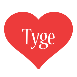 Tyge love logo