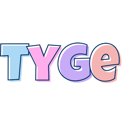 Tyge pastel logo