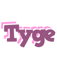 Tyge relaxing logo