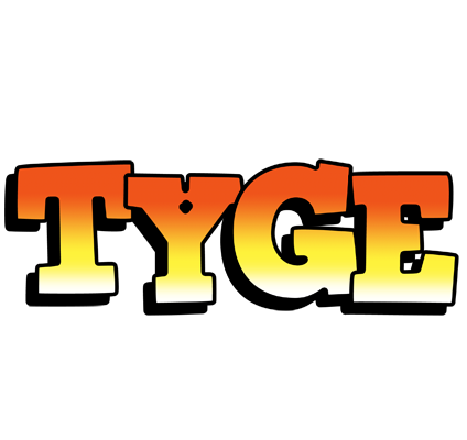 Tyge sunset logo