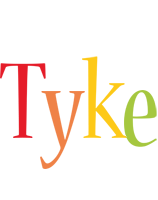 Tyke birthday logo