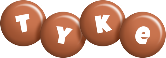 Tyke candy-brown logo