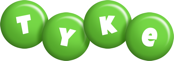 Tyke candy-green logo