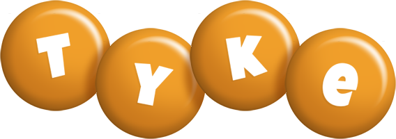 Tyke candy-orange logo