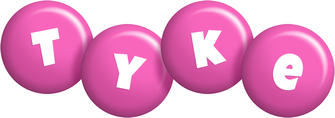 Tyke candy-pink logo