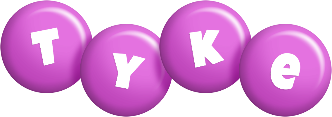 Tyke candy-purple logo