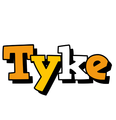 Tyke cartoon logo