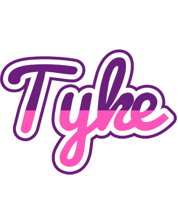 Tyke cheerful logo