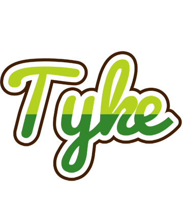Tyke golfing logo