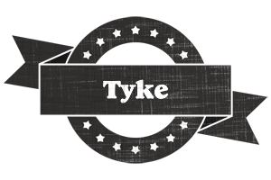 Tyke grunge logo