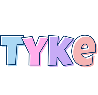Tyke pastel logo