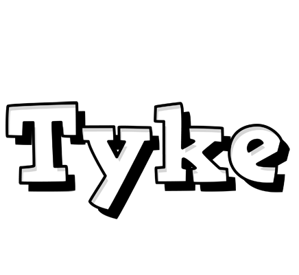 Tyke snowing logo