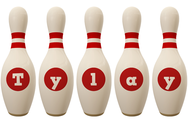 Tylay bowling-pin logo