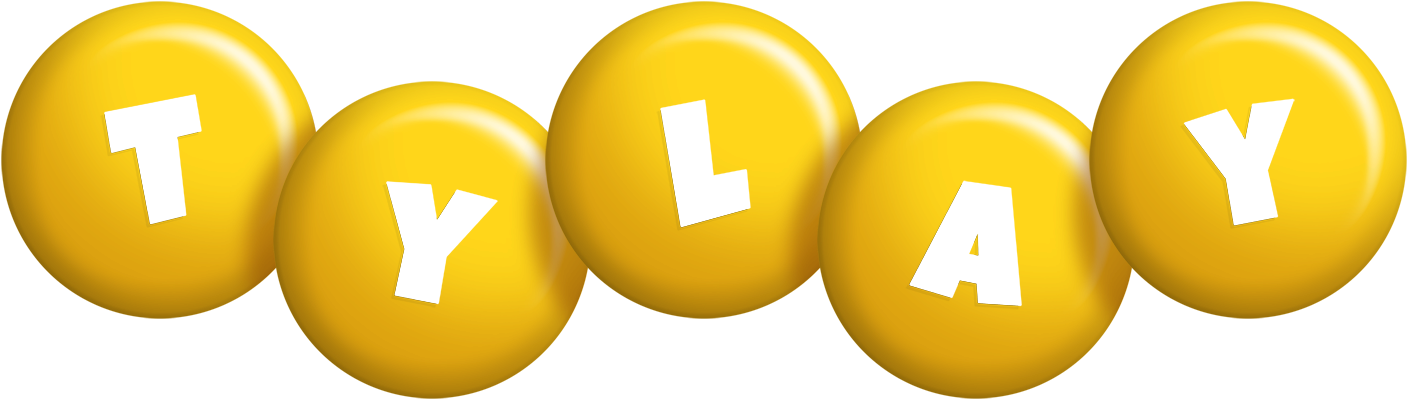 Tylay candy-yellow logo