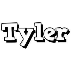 Tyler snowing logo