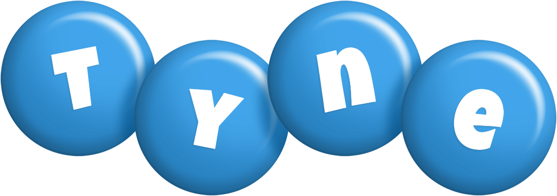 Tyne candy-blue logo