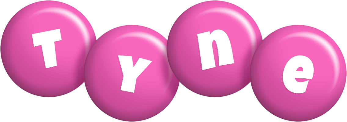 Tyne candy-pink logo