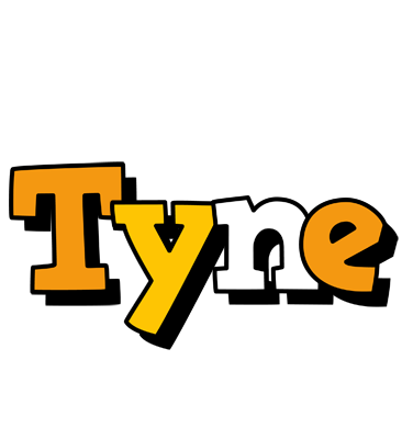 Tyne cartoon logo