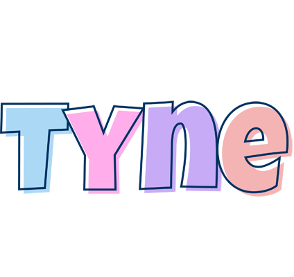 Tyne pastel logo