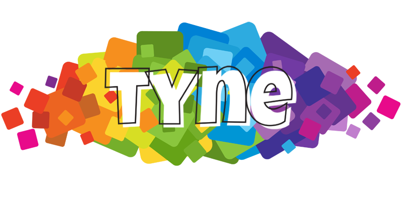 Tyne pixels logo