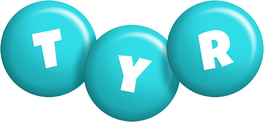 Tyr candy-azur logo