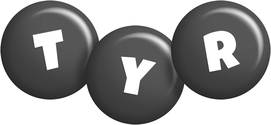 Tyr candy-black logo