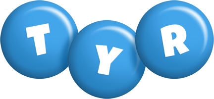 Tyr candy-blue logo