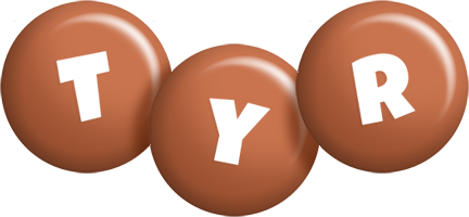 Tyr candy-brown logo