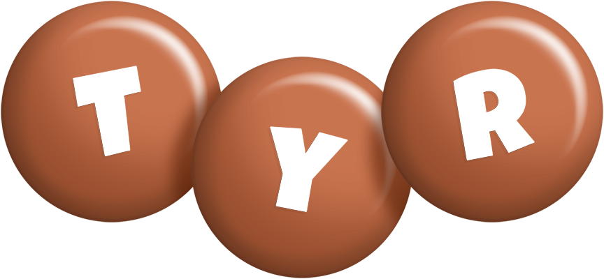 Tyr candy-brown logo