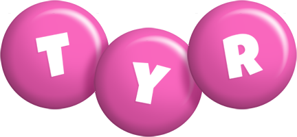 Tyr candy-pink logo