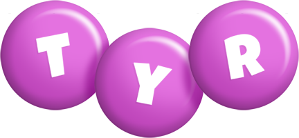 Tyr candy-purple logo