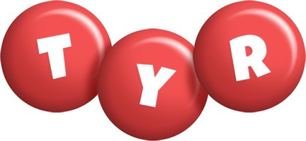 Tyr candy-red logo