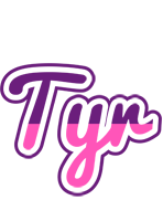 Tyr cheerful logo