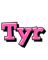 Tyr girlish logo