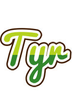 Tyr golfing logo