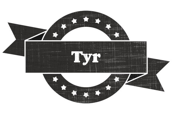 Tyr grunge logo