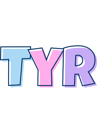 Tyr pastel logo