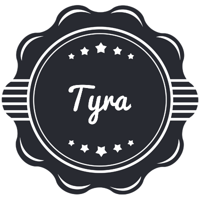 Tyra badge logo