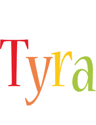 Tyra birthday logo