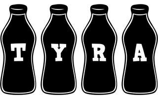 Tyra bottle logo
