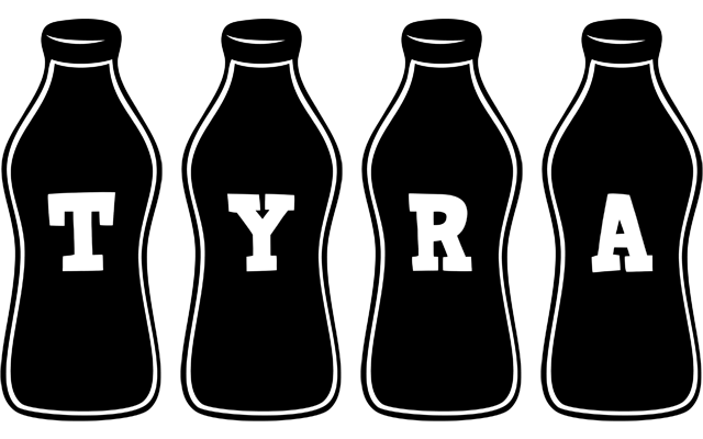 Tyra bottle logo