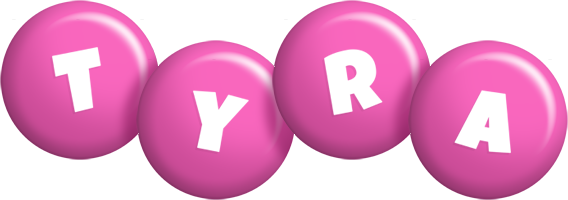 Tyra candy-pink logo