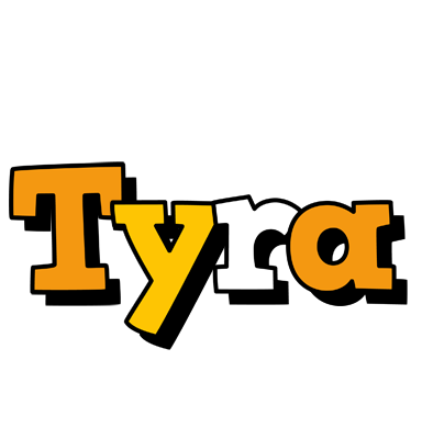 Tyra cartoon logo