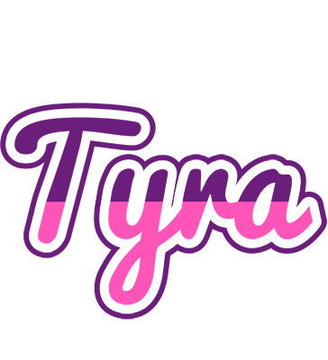 Tyra cheerful logo