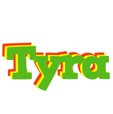 Tyra crocodile logo